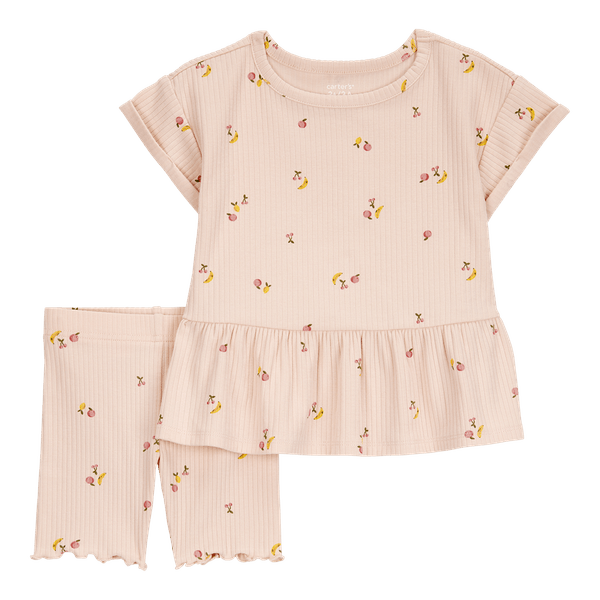 Set-Camiseta-Manga-Corta-y-Short-Frutas-Niñas-Carter-s-2T Set-Camiseta-Manga-Corta-y-Short-Frutas-Niñas-Carter-s-2T