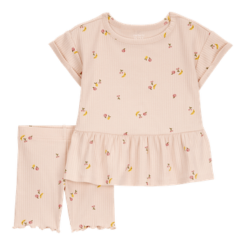 Set-Camiseta-Manga-Corta-y-Short-Frutas-Niñas-Carter-s-3T