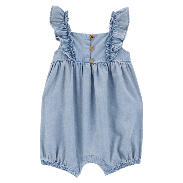 Mameluco-Manga-Sisa-Azul-Bebes-Niñas-Carter-s-12M