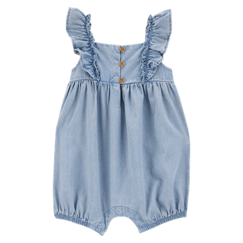 Mameluco-Manga-Sisa-Azul-Bebes-Niñas-Carter-s-24M