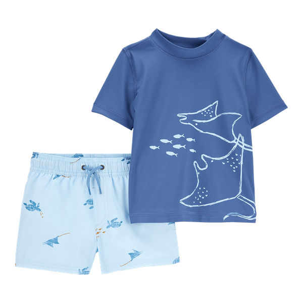 Traje-de-Baño-2-Piezas-Animales-Marinos-Niños-Carter-s-2T
