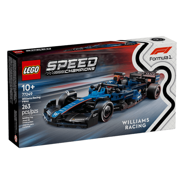 Set-Coche-de-Carreras-Williams-Racing-FW46-F1-Piezas-263-LEGO Set-Coche-de-Carreras-Williams-Racing-FW46-F1-Piezas-263-LEGO