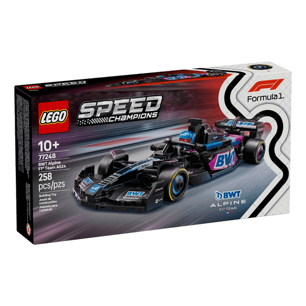 Set-Coche-de-Carreras-BWT-Alpine-F1-Team-A524-Piezas-258-LEGO Set-Coche-de-Carreras-BWT-Alpine-F1-Team-A524-Piezas-258-LEGO