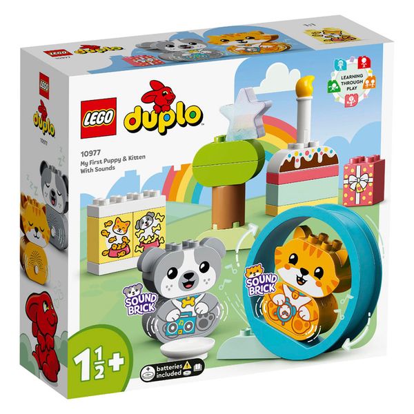 Set-Duplo-Mis-Primeros-Cachorrito-y-Gatito-con-Sonidos-22-Piezas-LEGO Set-Duplo-Mis-Primeros-Cachorrito-y-Gatito-con-Sonidos-22-Piezas-LEGO
