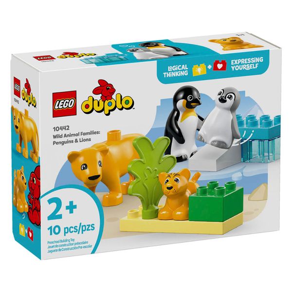 Set-Duplo-Pinguinos-y-Leones-10-Piezas-LEGO Set-Duplo-Pinguinos-y-Leones-10-Piezas-LEGO