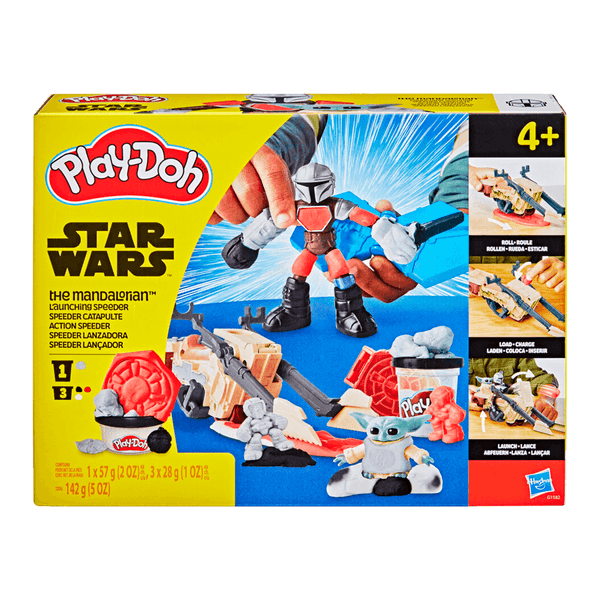 Set-Star-Wars-The-Mandalorian-Speeder-Lanzadora-Play-Doh
