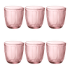 Set-6-Vasos-Line-Water-Lilac-Rose-290ml-Bormioli-Rocco