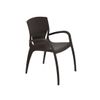 Silla-Clarice-Monobloc-con-Brazos-Cafe-Tramontina