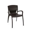 Silla-Clarice-Monobloc-con-Brazos-Cafe-Tramontina