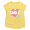 Camiseta-Manga-Corta-Smile-Amarillo-Niñas-Honey-Bees-2T