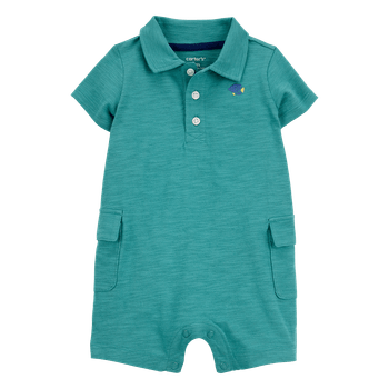 Mameluco-Manga-Corta-Turquesa-Bebes-Niños-Carter-s-3M