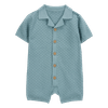 Mameluco-Manga-Corta-Botones-Azul-Bebes-Niños-Carter-s-12M