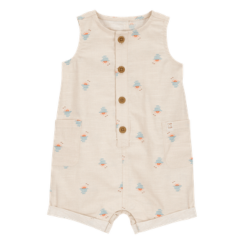 Mameluco-Manga-Sisa-Beige-Bebes-Niños-Carter-s-12M