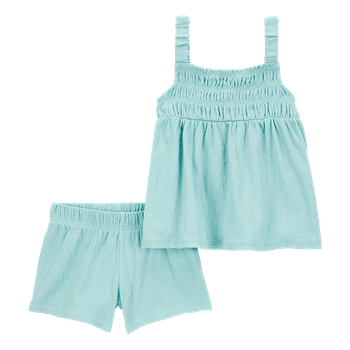 Set-Blusa-Manga-Sisa-y-Short-Aguamarina-Bebes-Niñas-Carter-s-12M