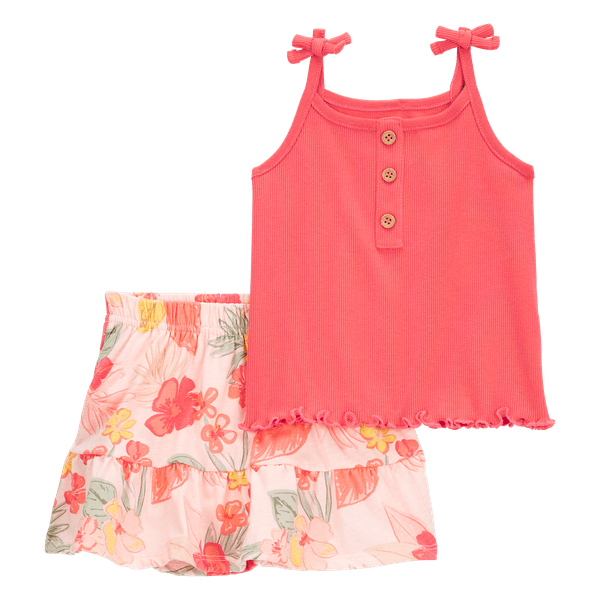 Set-Blusa-Manga-Sisa-y-Falda-Flores-Bebes-Niñas-Carter-s-18M Set-Blusa-Manga-Sisa-y-Falda-Flores-Bebes-Niñas-Carter-s-18M