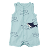 Mameluco-Manga-Sisa-Tiburones-Azul-Bebes-Niños-Carter-s-12M