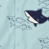 Mameluco-Manga-Sisa-Tiburones-Azul-Bebes-Niños-Carter-s-12M