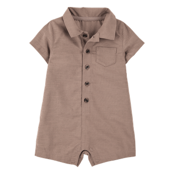 Mameluco-Manga-Corta-Cafe-Bebes-Niños-Carter-s-12M