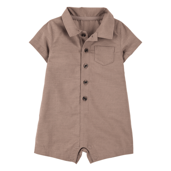 Mameluco-Manga-Corta-Cafe-Bebes-Niños-Carter-s-12M