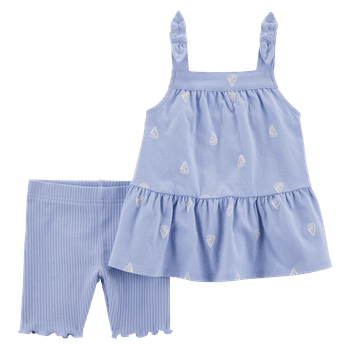 Set-Blusa-Manga-Sisa-y-Short-Azul-Bebes-Niñas-Carter-s-24M