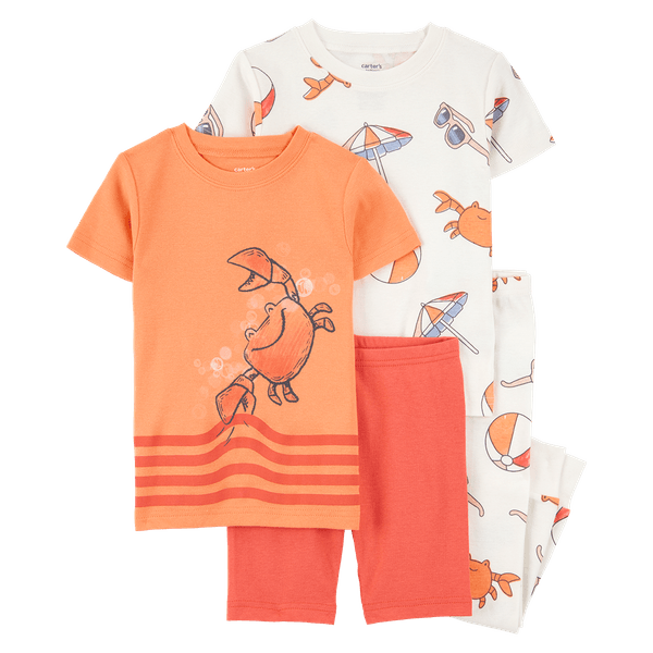 Set-2-Pijamas-Estampado-Cangrejos-Niños-Carter-s-2T Set-2-Pijamas-Estampado-Cangrejos-Niños-Carter-s-2T