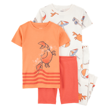 Set-2-Pijamas-Estampado-Cangrejos-Niños-Carter-s-4T