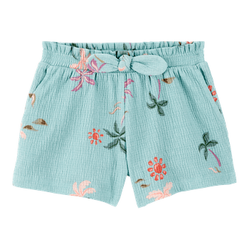 Short-Palmeras-Azul-Niñas-Carter-s-2T
