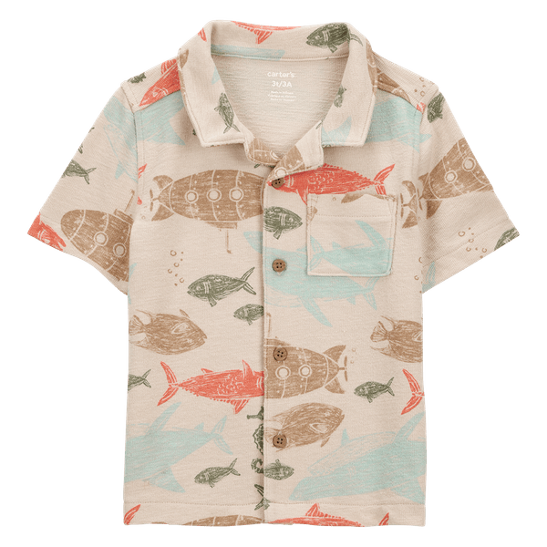 Camisa-Estampado-Peces-Niños-Carter-s-3T