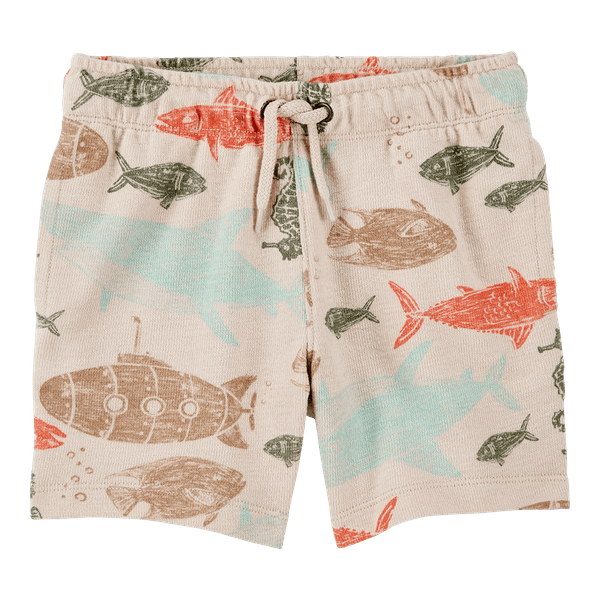 Short-Estampado-Peces-Beige-Niños-Carter-s-3T