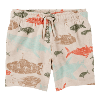 Short-Estampado-Peces-Beige-Niños-Carter-s-4T