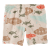 Short-Estampado-Peces-Beige-Niños-Carter-s-4T