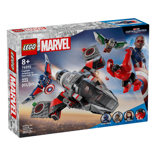 Set-Batalla-Capitan-America-y-Hulk-Rojo-295-Piezas-LEGO Set-Batalla-Capitan-America-y-Hulk-Rojo-295-Piezas-LEGO