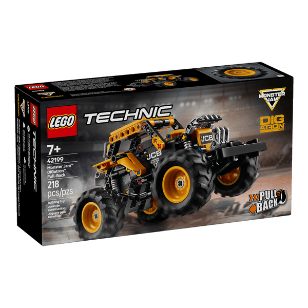 Set-Monster-Jam-Digatron-con-Motor-de-Carga-Manual-218-Piezas-LEGO Set-Monster-Jam-Digatron-con-Motor-de-Carga-Manual-218-Piezas-LEGO