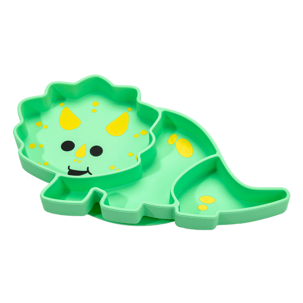 Plato-con-Divisiones-y-Succion-Dinosaurio-Melii Plato-con-Divisiones-y-Succion-Dinosaurio-Melii