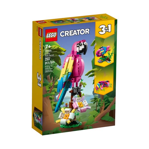 Set-Creator-Loro-Rosa-Exotico-253-Piezas-LEGO