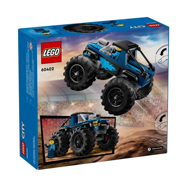Set-City-Monster-Truck-Azul-148-Piezas-LEGO