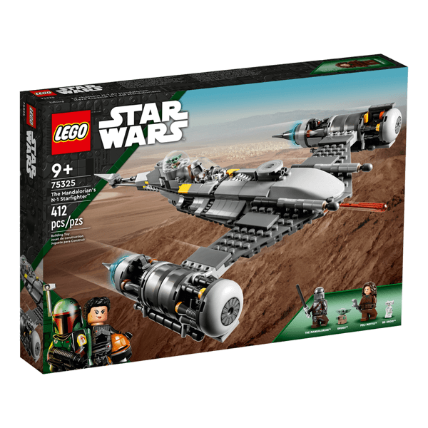 Set-Star-Wars-Caza-Estelar-N1-de-The-Mandalorian-412-Piezas-LEGO Set-Star-Wars-Caza-Estelar-N1-de-The-Mandalorian-412-Piezas-LEGO