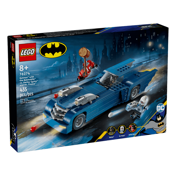 Set-Batman-con-Batimovil-Vs-Harley-Quinn-y-Mr-Freeze-435-Piezas-LEGO