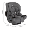 Silla-para-Carro-4en1-Saffron-Thunder-Isofix-Grupo-012-y-3-Joie
