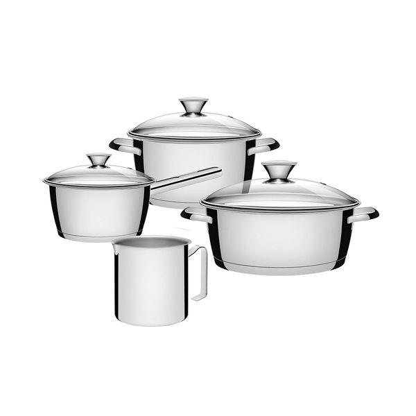 Bateria-de-Cocina-Allegra-en-Acero-Inoxidable---Hervidor-7-Piezas-Tramontina Bateria-de-Cocina-Allegra-en-Acero-Inoxidable---Hervidor-7-Piezas-Tramontina
