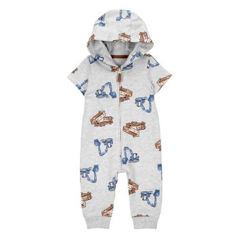 Enterizo-Manga-Corta-con-Capota-Estampado-Niños-Carter-s-18M
