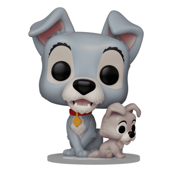 Figura-POP-Disney-Tramp-con-Cachorro-10cm-Funko Figura-POP-Disney-Tramp-con-Cachorro-10cm-Funko