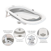 Bañera-Plegable-con-Base-Stand-Gris-Happy-Baby