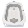 Bañera-Plegable-con-Base-Stand-Gris-Happy-Baby