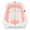 Bañera-Plegable-con-Base-Stand-Rosado-Happy-Baby