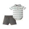 Set-Body-Manga-Corta-y-Short-Multicolor-Niños-Baby-Fresh-0-3M