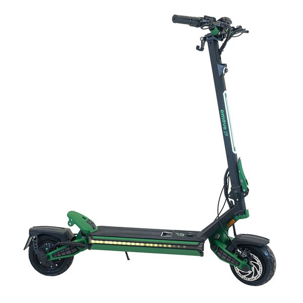Patineta-Electrica-Scooter-S9-Negro-Verde-Emove Patineta-Electrica-Scooter-S9-Negro-Verde-Emove