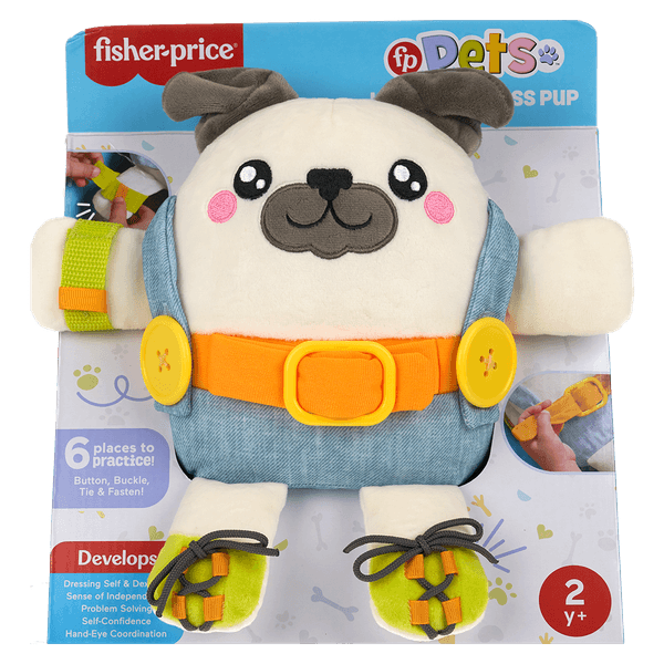 Peluche-Pug-Hora-de-Vestirse-24cm-Fisher-Price