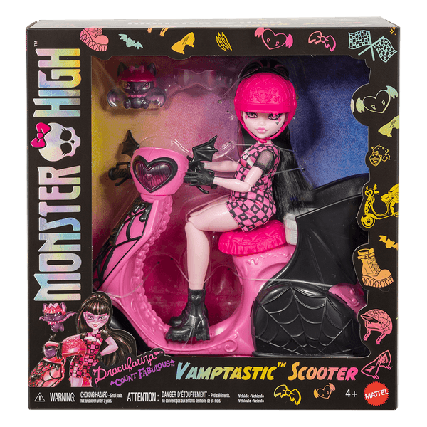 Monster-High-Muñeca-Draculaura-Scooter
