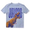 Camiseta-Manga-Corta-Estampada-Azul-Niños-Jurassic-World-4T